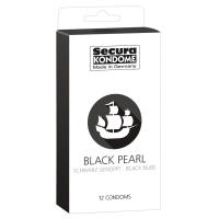 Secura kondomy Black Pearl 12 ks